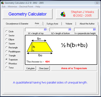 Geometry Calculator screenshot 10
