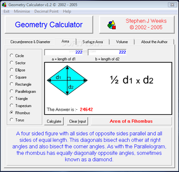 Geometry Calculator screenshot 11