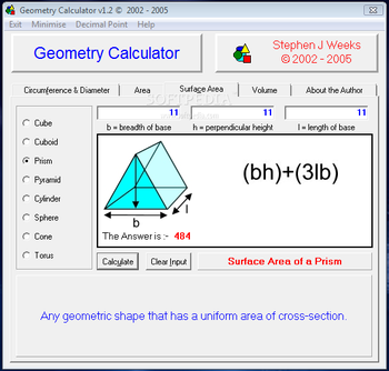 Geometry Calculator screenshot 15