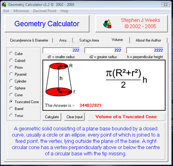 Geometry Calculator screenshot 28