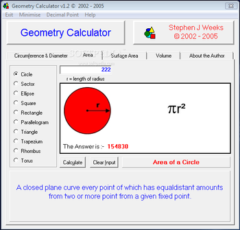 Geometry Calculator screenshot 3