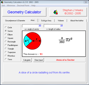 Geometry Calculator screenshot 4