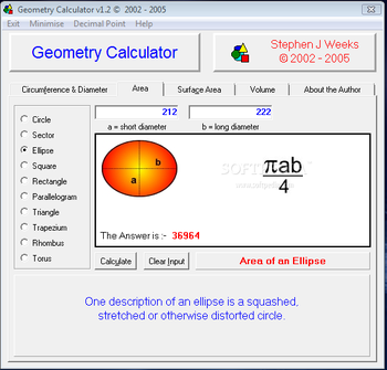 Geometry Calculator screenshot 5