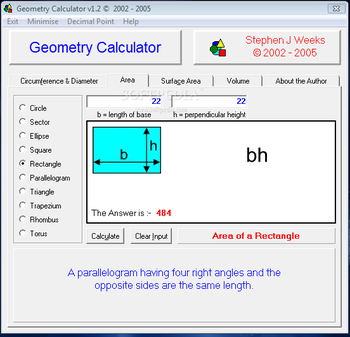 Geometry Calculator screenshot 7