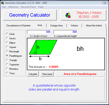 Geometry Calculator screenshot 8