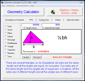 Geometry Calculator screenshot 9