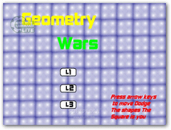 Geometry Wars Interception screenshot