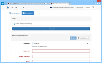 GeoNetwork screenshot 5