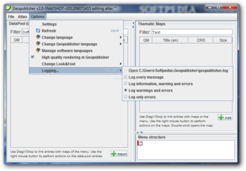 Geopublisher screenshot 3