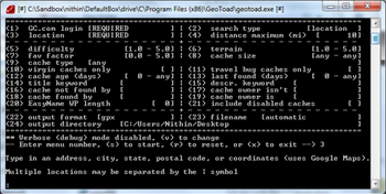 GeoToad screenshot