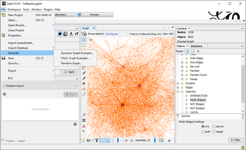 Gephi screenshot 2