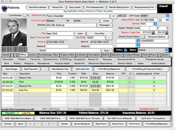 Geriatric Report-Senior Housing Management Software screenshot