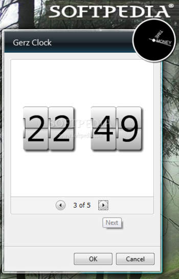 Gerz Clock Gadget screenshot