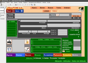 @GesPYME  screenshot 2