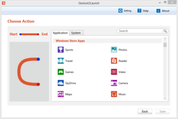Gesture2Launch Basic Version screenshot 2