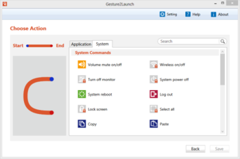 Gesture2Launch Basic Version screenshot 3