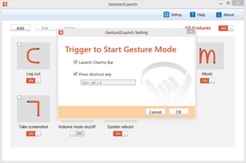Gesture2Launch Basic Version screenshot 4