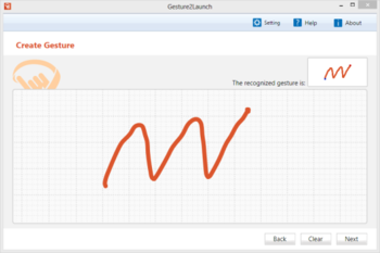 Gesture2Launch Full Version screenshot