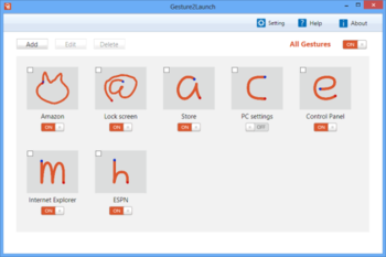 Gesture2Launch Full Version screenshot 4