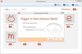 Gesture2Launch Full Version screenshot 5