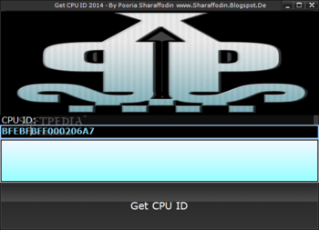 Get CPU ID screenshot