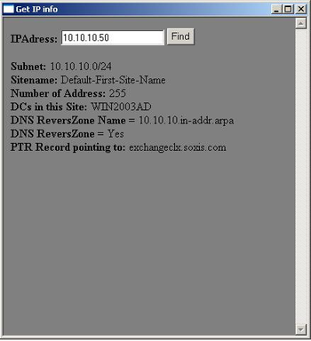 Get IP Info screenshot
