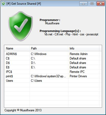 Get Source Shared screenshot