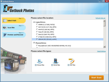 Getback Photos screenshot