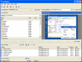GetByMail screenshot 2