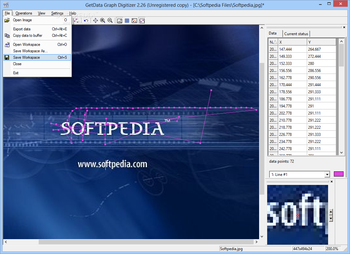 GetData Graph Digitizer screenshot 2