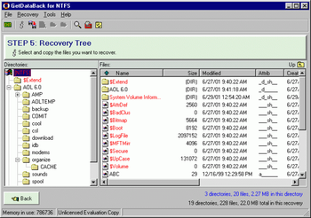 GetDataBack Data Recovery for NTFS screenshot 2