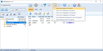 GetFoldersize screenshot 8