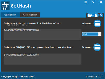 GetHash screenshot 2