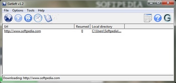 Getleft screenshot