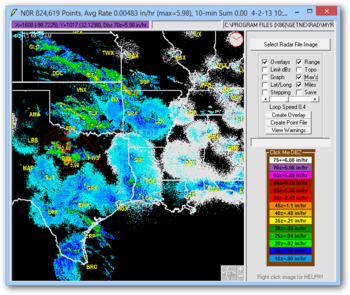 GetNexrad screenshot