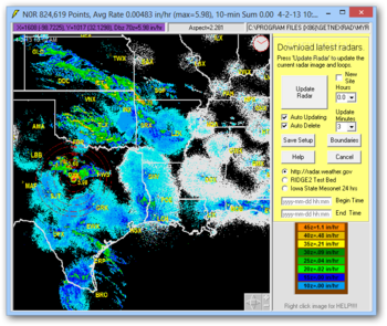 GetNexrad screenshot 2