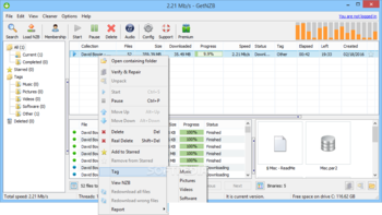 GetNZB screenshot 2