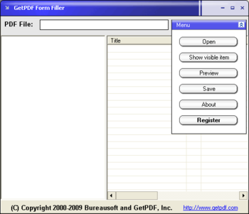 GetPDF Form Filler screenshot