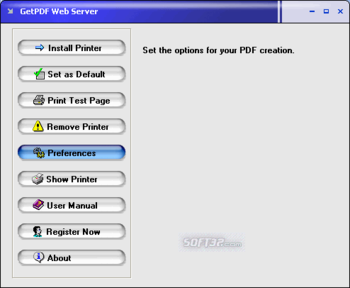 GetPDF Web Server screenshot 3