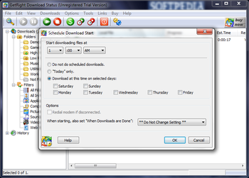 GetRight screenshot 6
