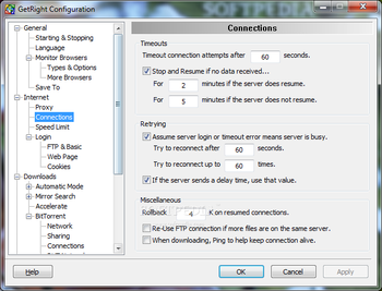 GetRight Pro screenshot 14