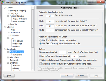 GetRight Pro screenshot 16