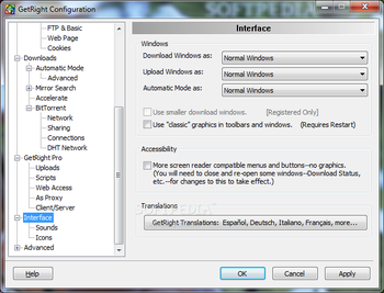 GetRight Pro screenshot 29