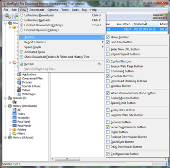 GetRight Pro screenshot 4