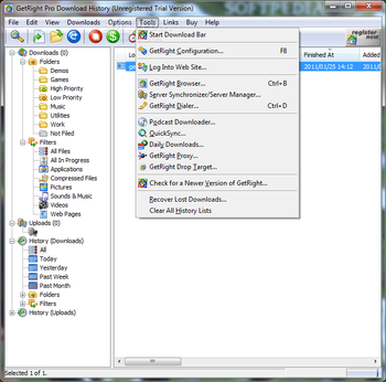 GetRight Pro screenshot 7