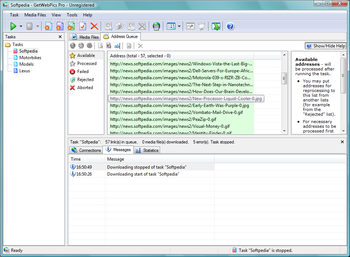 GetWebPics Professional Edition screenshot