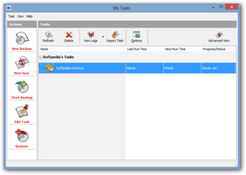 GFI Backup screenshot 2