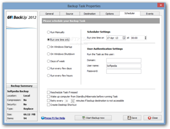 GFI Backup screenshot 7