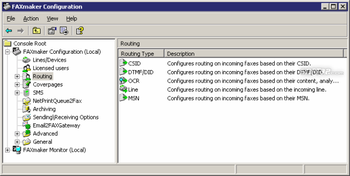 GFI FAXmaker for Exchange/SMTP screenshot 2