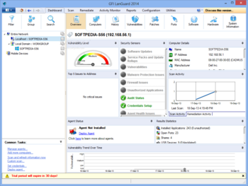 GFI LanGuard (formerly LANguard Network Security Scanner) screenshot 2